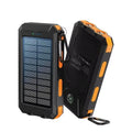 4-In-1 Solar Power Bank 10000Mah - Portable Charger+Flashlight for Outdoor Camping